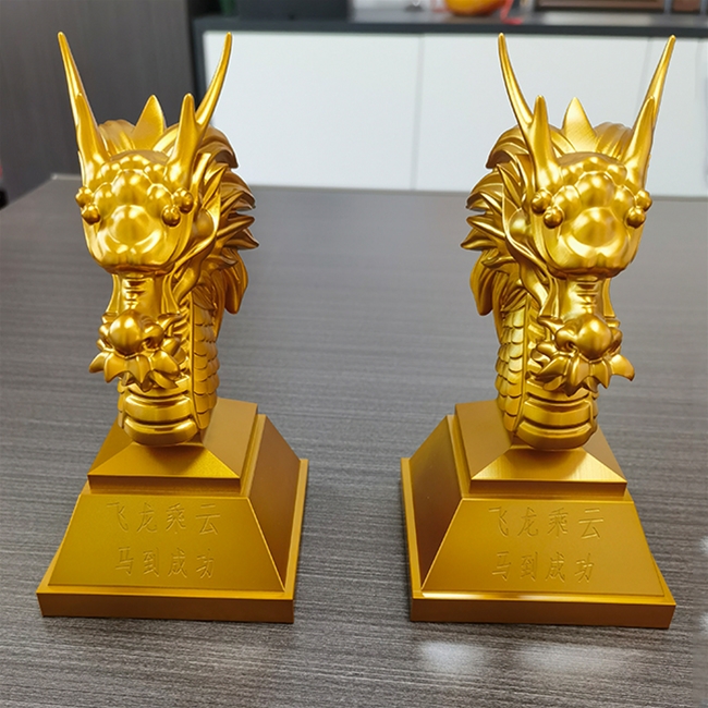 飛龍乘云，馬到成功鋁件